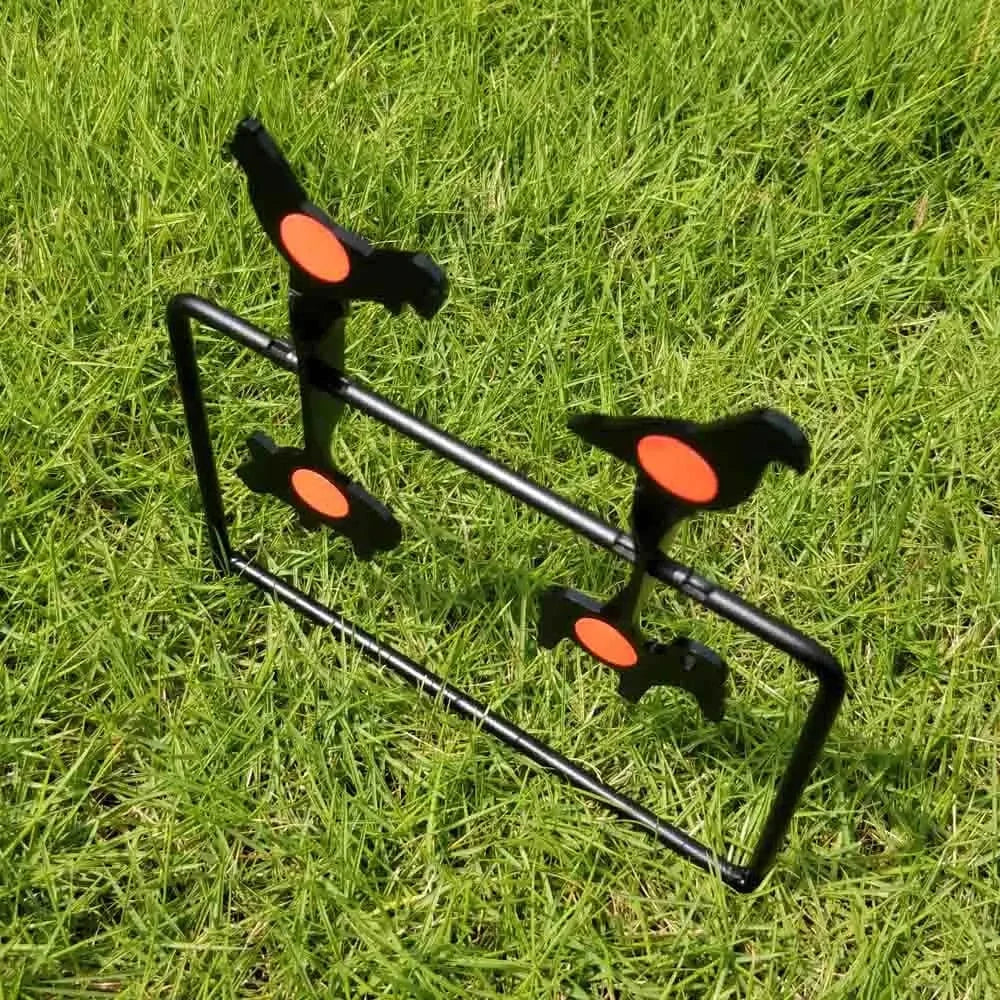 Metal spinner target for caliber .177 air rifle pistol animals pattern self reset Plinking CHINA