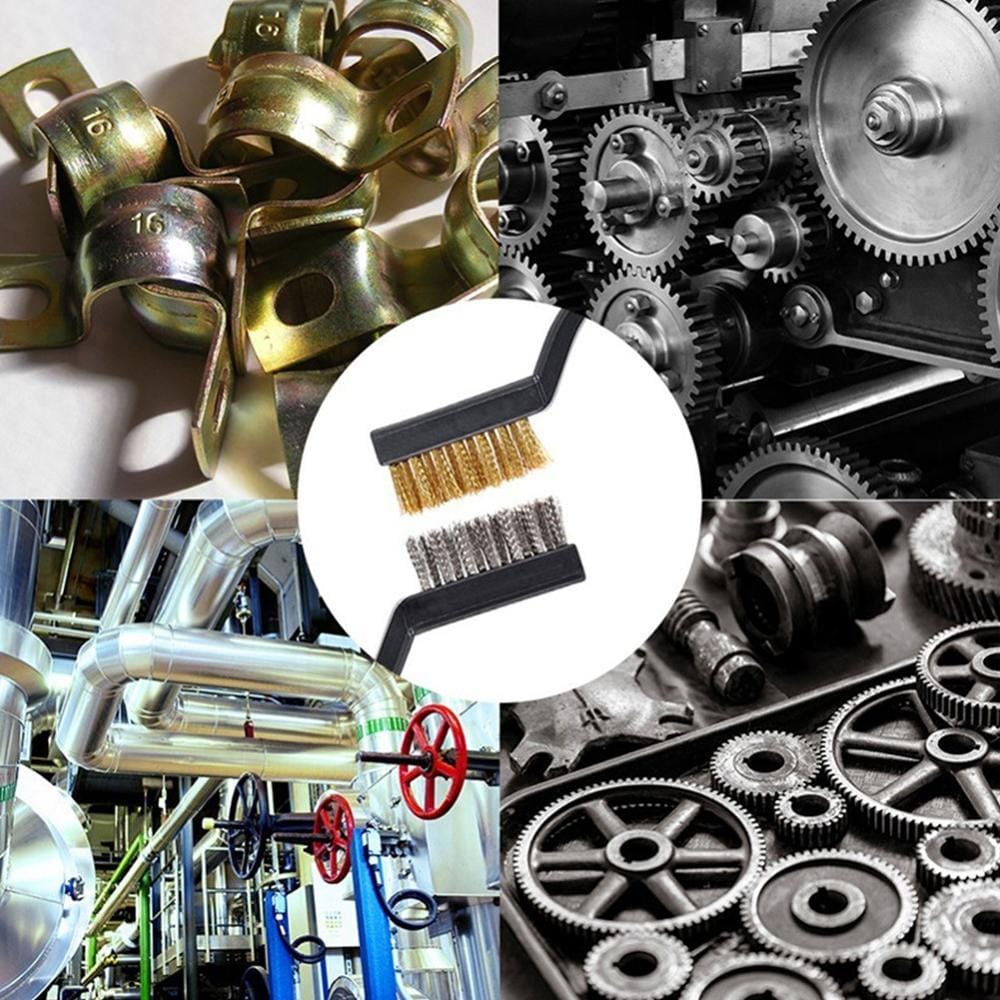 Mini brosses fil de laiton 170mm 15 pcs