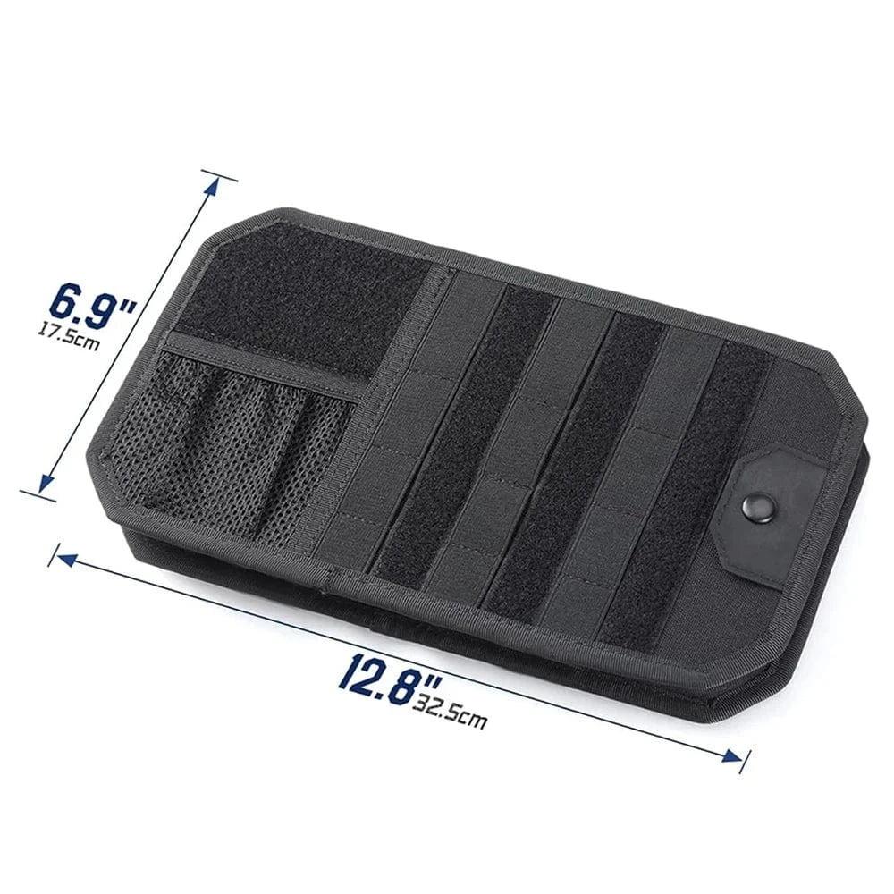 Molle Car Sun Visor Organizer Universal Car Auto Panel EDC Tool Pouch Holder Case for Car Accessories Molle Hunting Gears Bag