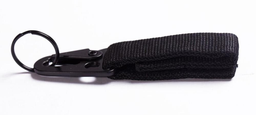 Mousqueton crochet clé Molle EDC Noir