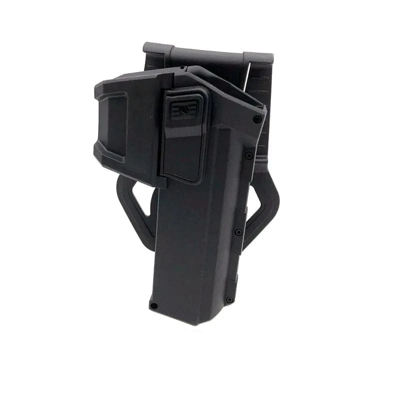 New Tactical Pistol Holsters for G17 G19 with Flashlight or Laser Mounted Right Hand Waist Belt Gun Holster