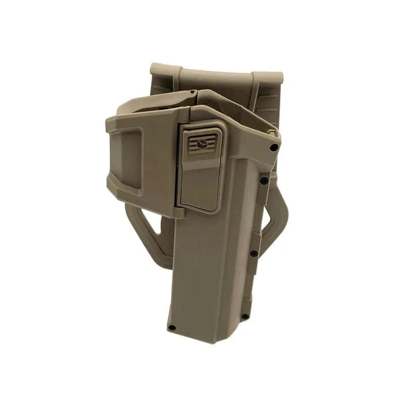 New Tactical Pistol Holsters for G17 G19 with Flashlight or Laser Mounted Right Hand Waist Belt Gun Holster sand / CHINA