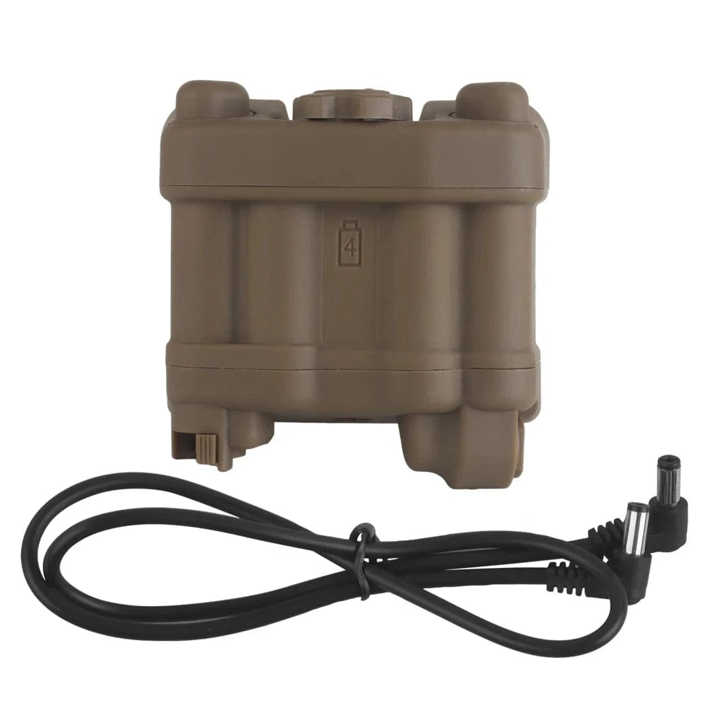 NVG AN/PVS-31 Battery Case Storage Box No Function Dummy Model Night Vision Device Gear Wendy Fast Helmet Accessories CS Props HL-ACC-81 TAN