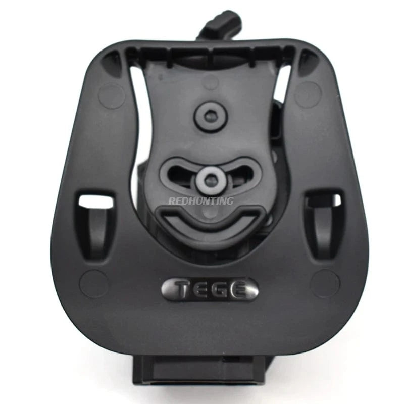 OWB G 19 19X Gun Holster Right Hand Quick Release Pistol Case Open Carry Belt G19 Holster for Hunting Paintball