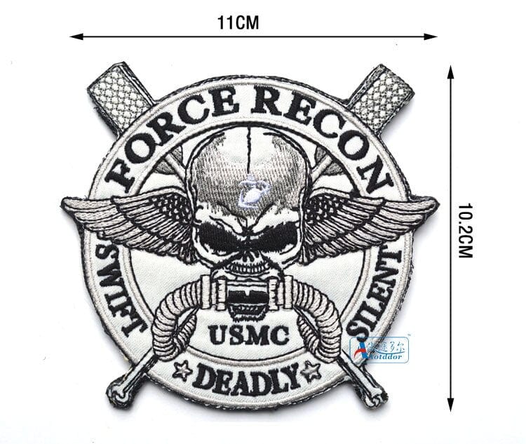 Patch crâne Force Recon armée américaine