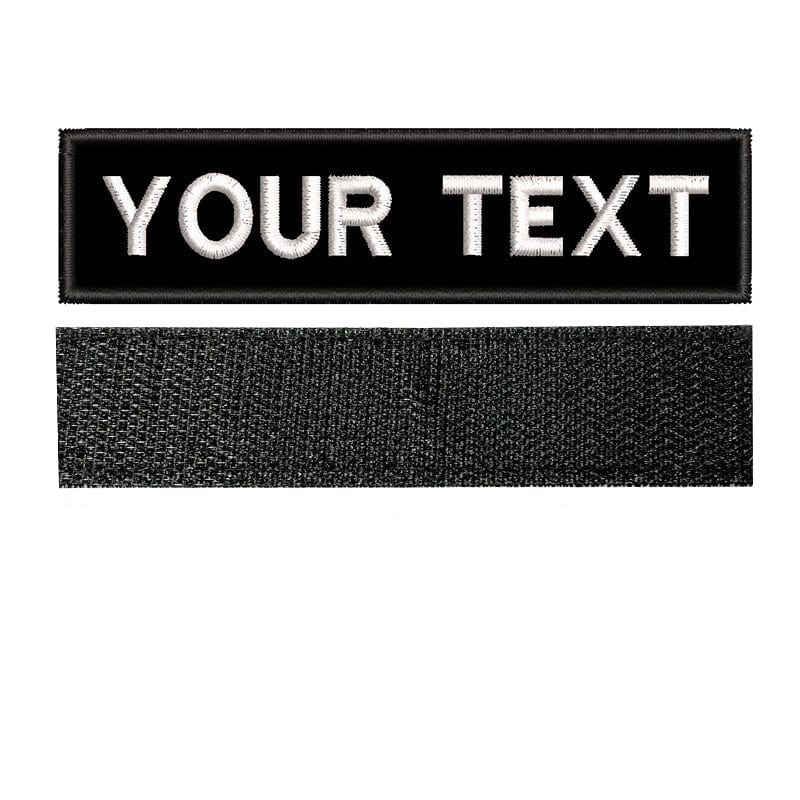 Patch texte personnalisable militaire