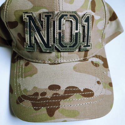 Patchs chiffres et lettres camo réfléchissant