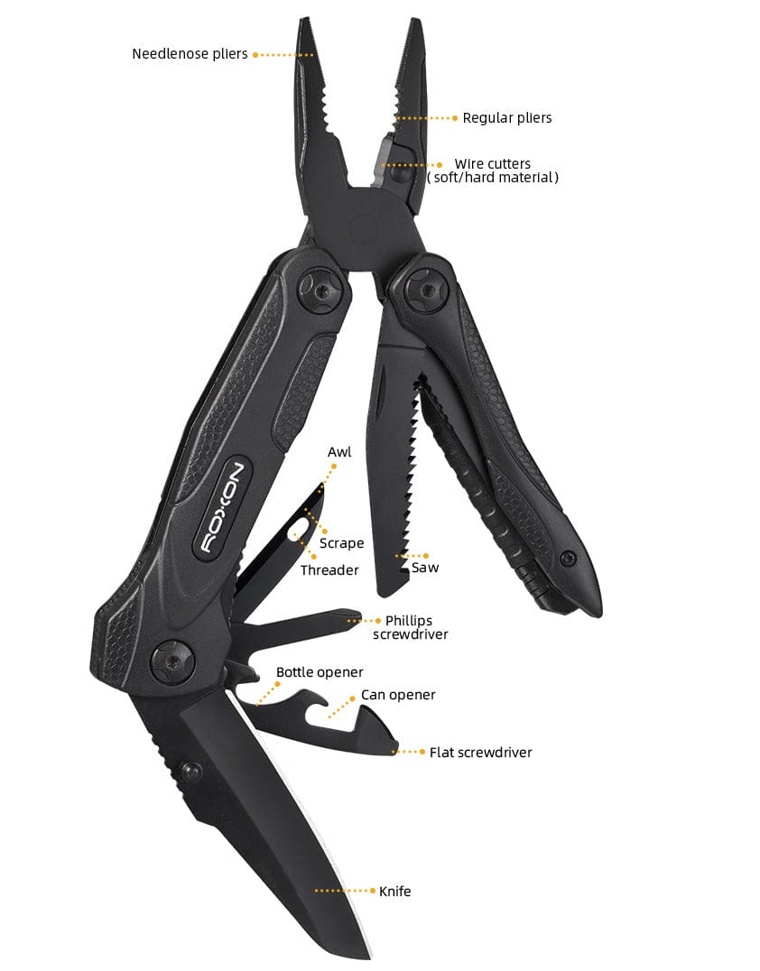 Pince multi-outils 14 en 1 pliable Roxon