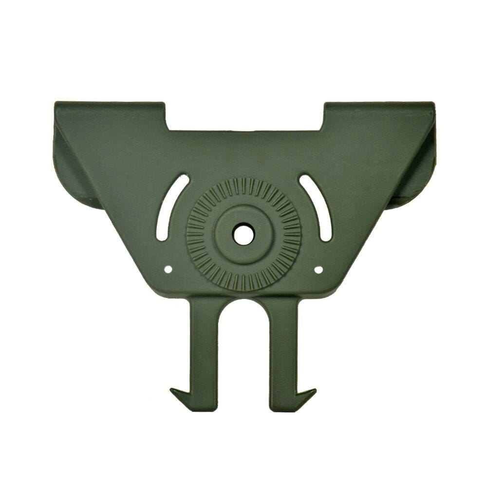 Plaque fixation gilet holster Vert armée