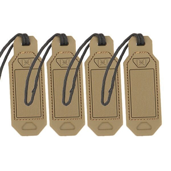 Plaque identification casque AGS Tan