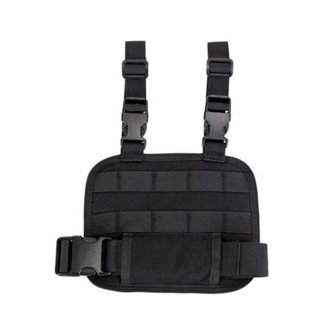 Plate-forme holster jambe tombante MOLLE Noir