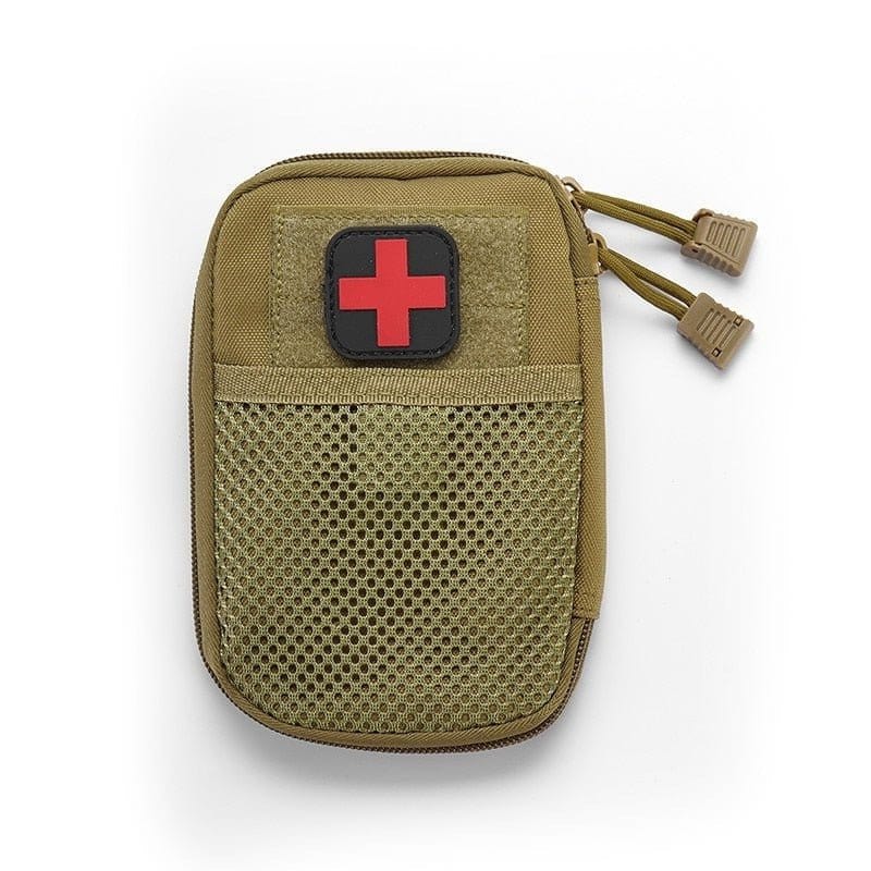 Pochette médicale militaire avec filet S3S Kaki