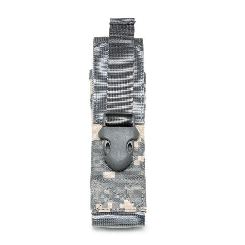 Pochette Molle 1000D lampe de poche Camo Digital gris