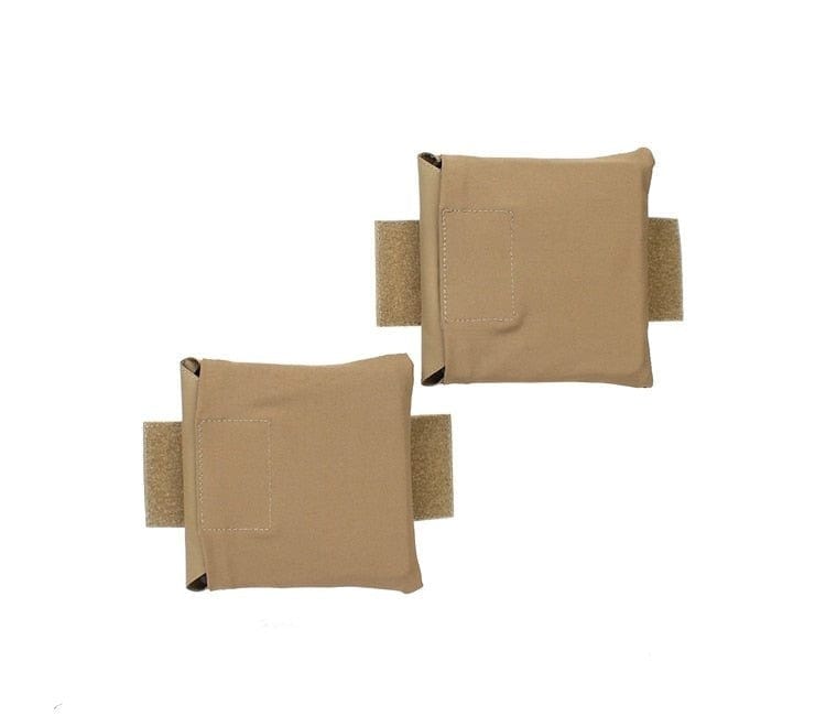 Pochettes plaque latérale style Ferro 6x6 Tan