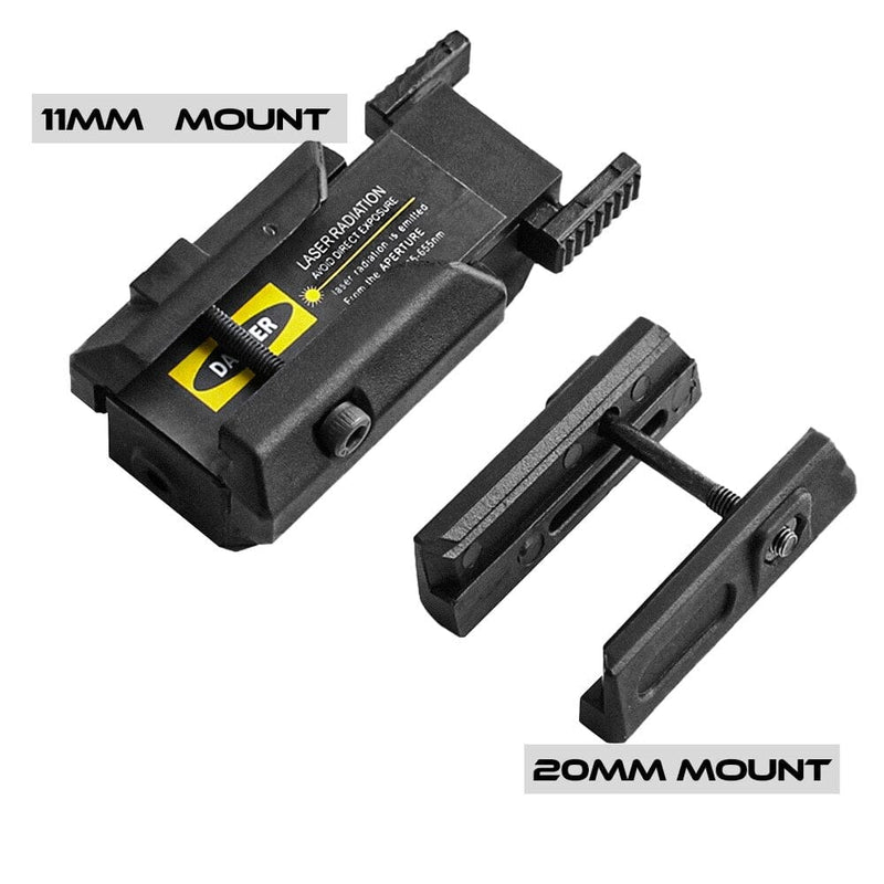 Pointeur laser Picatinny 20mm 11mm SPINA