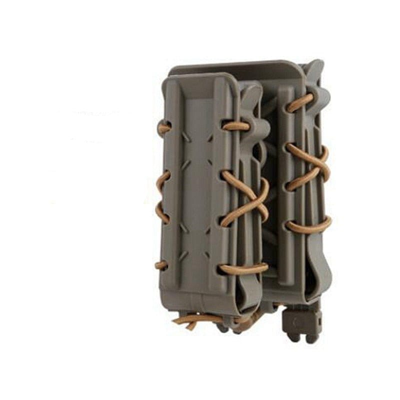 Porte-chargeur 9mm 5.56 7.62 WF Tactical Marron