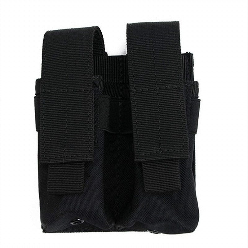 Porte-chargeur 9mm double ATS Noir