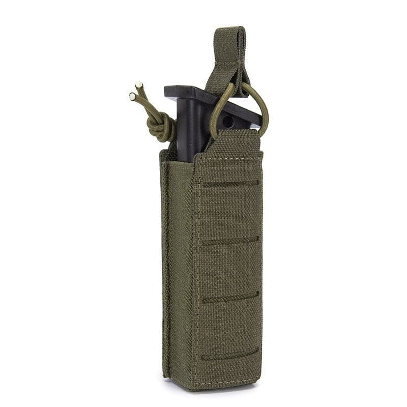 Pochette double verte - Pochette tactique Molle Mag 9MM pour pistolet