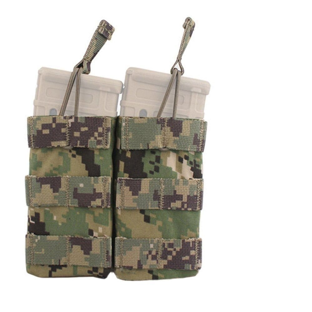 Porte-chargeur double 5.56 Molle EmersonGear Digital Jungle