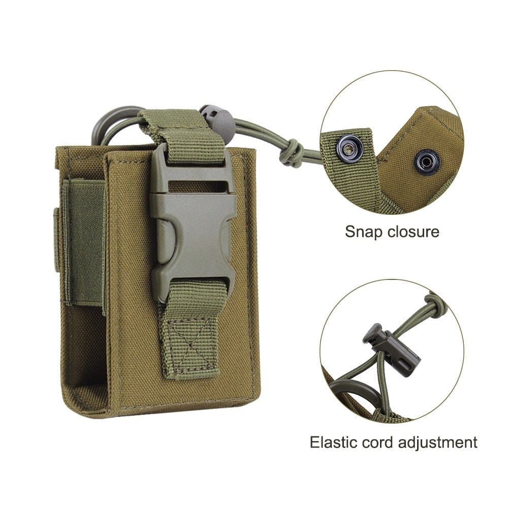 Porte talkie-walkie Molle FOS multifonction