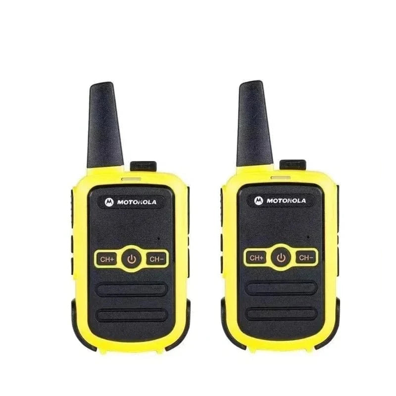PT858 Portable Two-Way Radio Walkie-talkie, Ch.16 UHF 400-470MHz Long Range for Hotel site, Outdoor Camping buy one get one free 3 / USB Plug