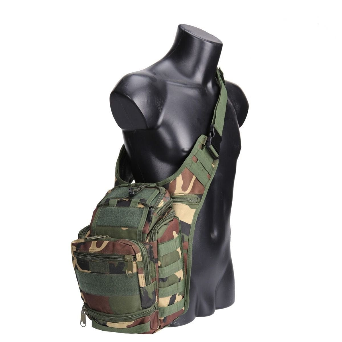 Sac à bandoulière poitrine TGS Tactical Woodland