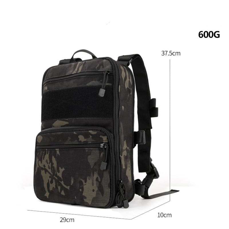 Sac à dos plat militaire Molle IDGear Multicam noir