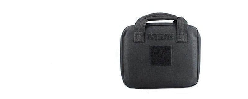 Sac arme pochette chargeur 25x20cm Noir