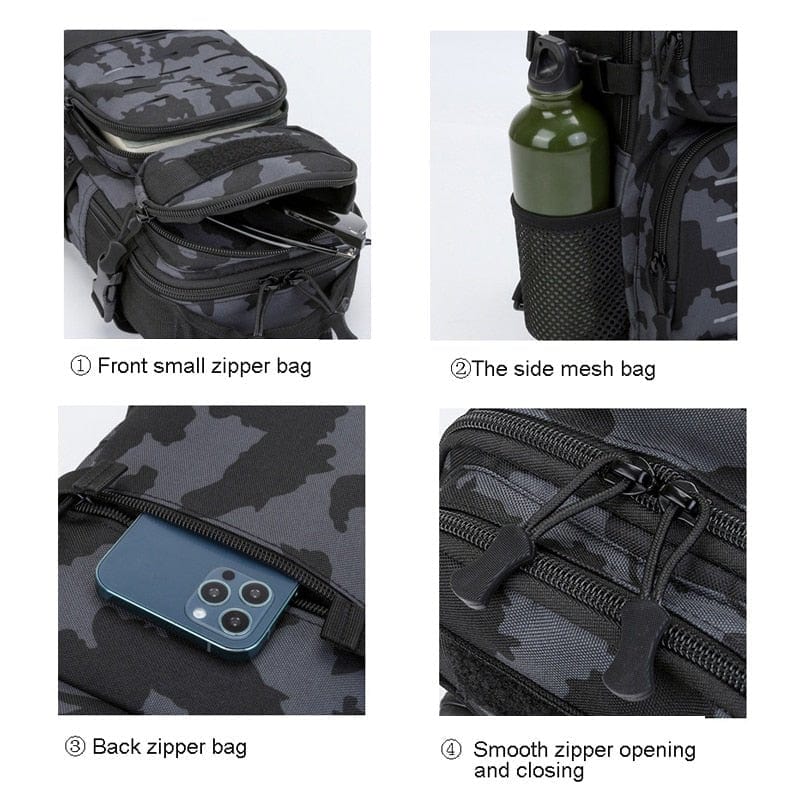 Sac bandoulière SBS Tactical multifonction