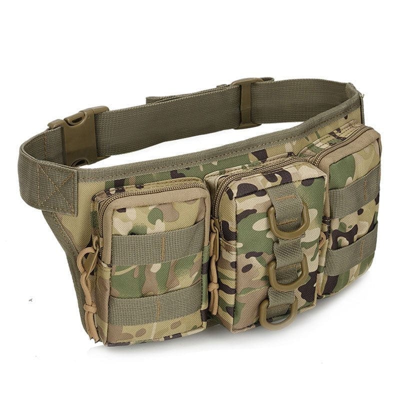 Sac de taille tactique, étui pour pistolet, sac banane militaire, sac à bandoulière, sac d'assult de poitrine en plein air, étui de transport pour pistolet dissimulé  1524