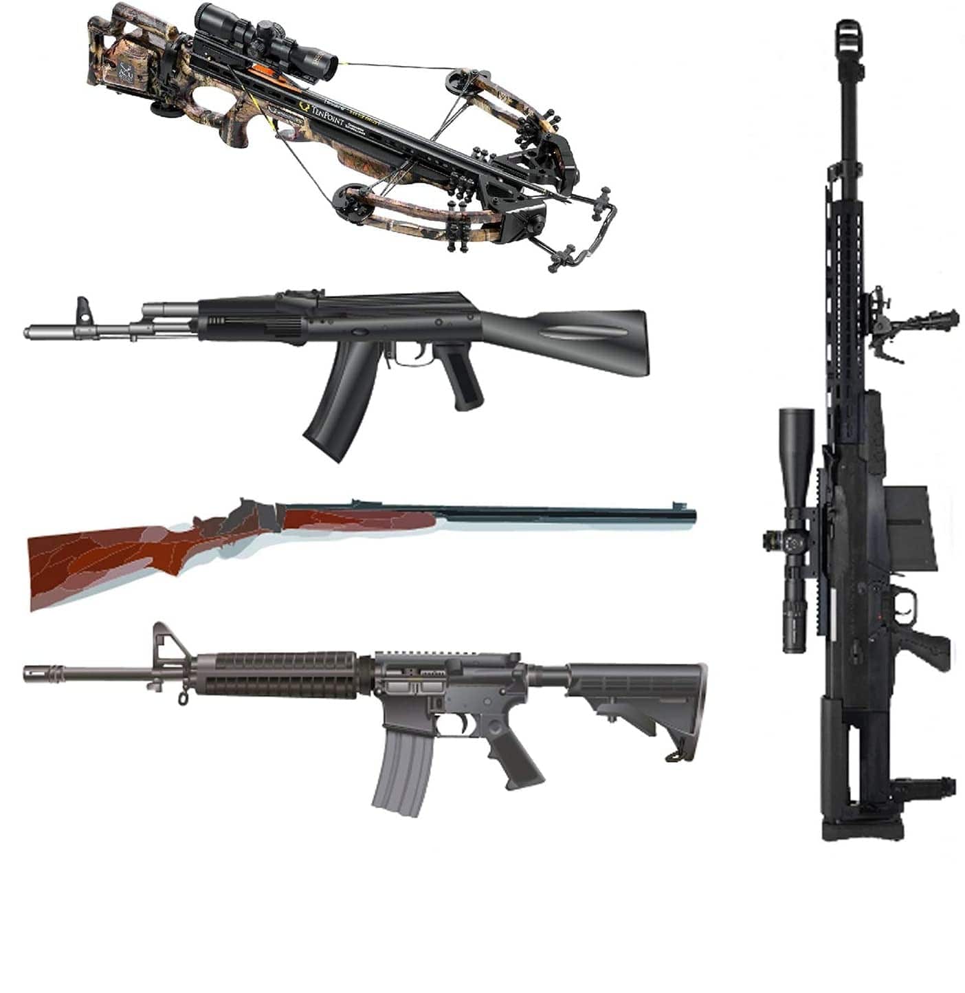 Support arme crochet mural 2 pcs