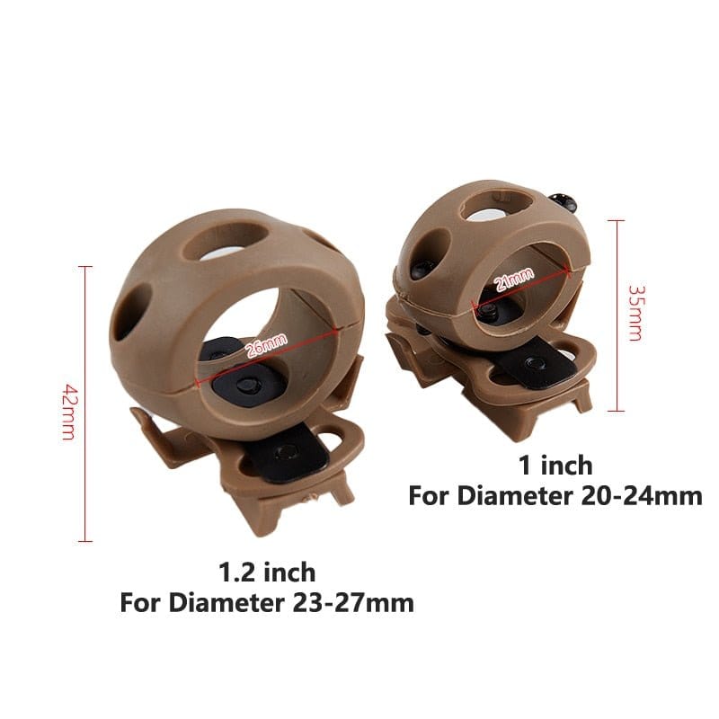 Support de lampe BCS casque Fast