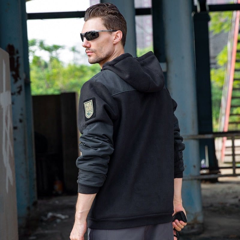 Sweat polaire col rond FR Soldier