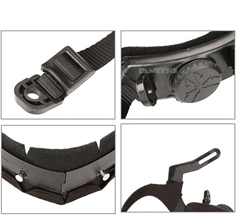 Système d'attache sangle casque Airsoft