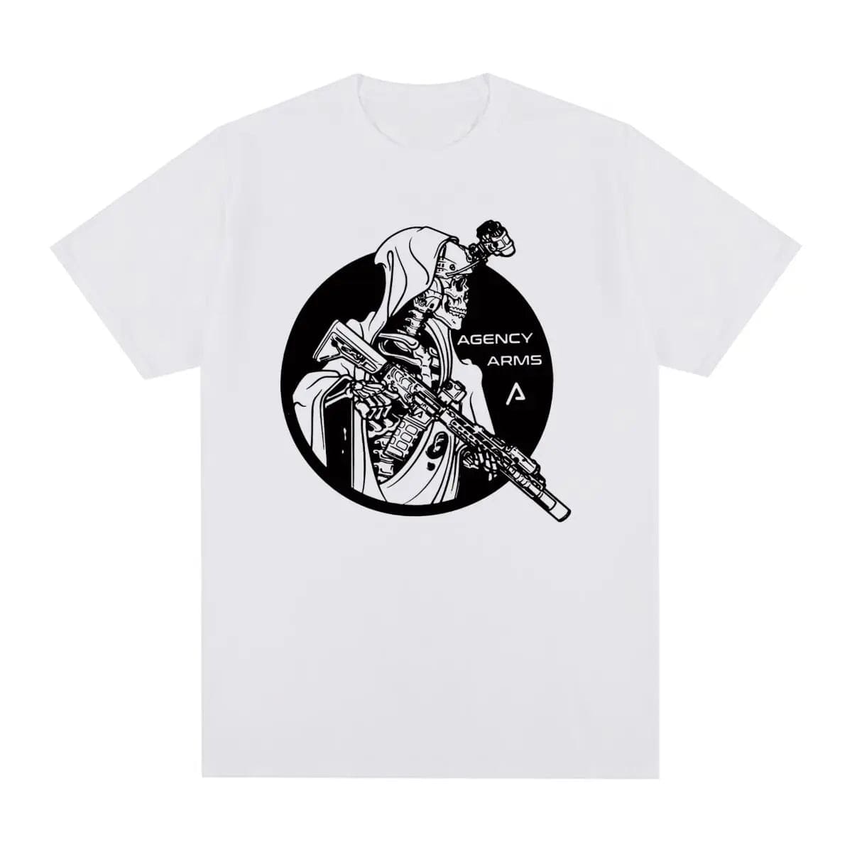 T-shirt Agency Arms Skeleton WHITE / S