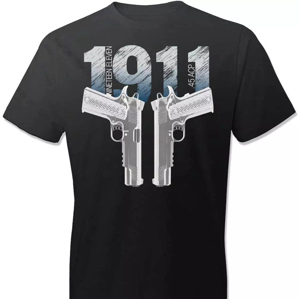 T-shirt Humoristique Homme Colt / Arme à Feu - Coton, Tailles S M L XL, Neuf, Plusieurs Couleurs