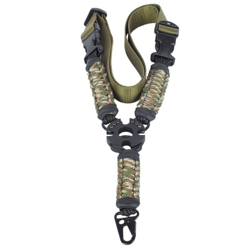 Tactic Guns Sling 3 Point Bungee Airsoft Rifles Strapping Belt Militaries Hunting Part Three-Point Guns Strap