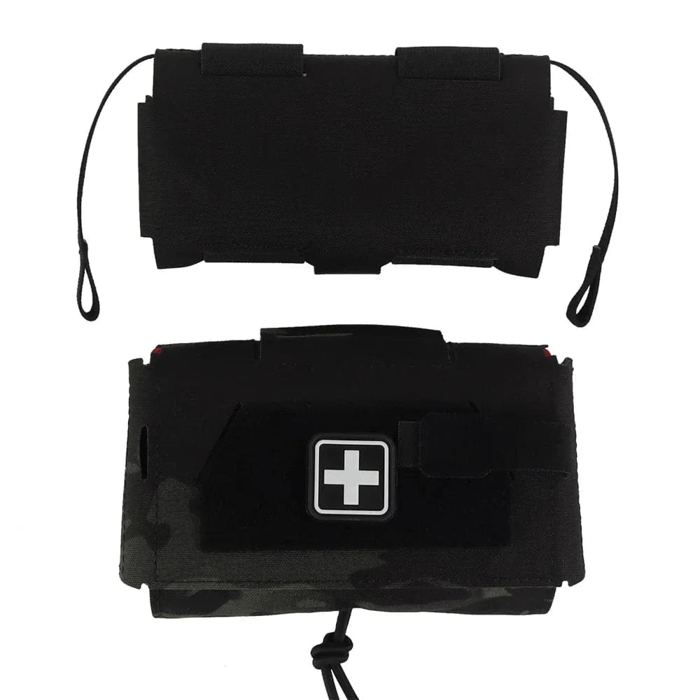 Tactical Agilit Style MD2 Compact Trauma Kit IFAK Medical First Aid Pouch Outdoors Hunting Camping Patrol Survival Equipment MCBK