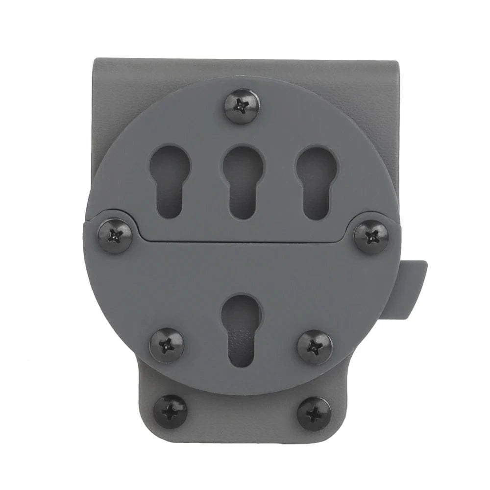 Tactical G-CODE Adapter Hunting Battle Belt Mount Base Adjustable Quick Release Shooting Airsoft Holster Magazine Pouch Gear GB-ACC-14 GREY