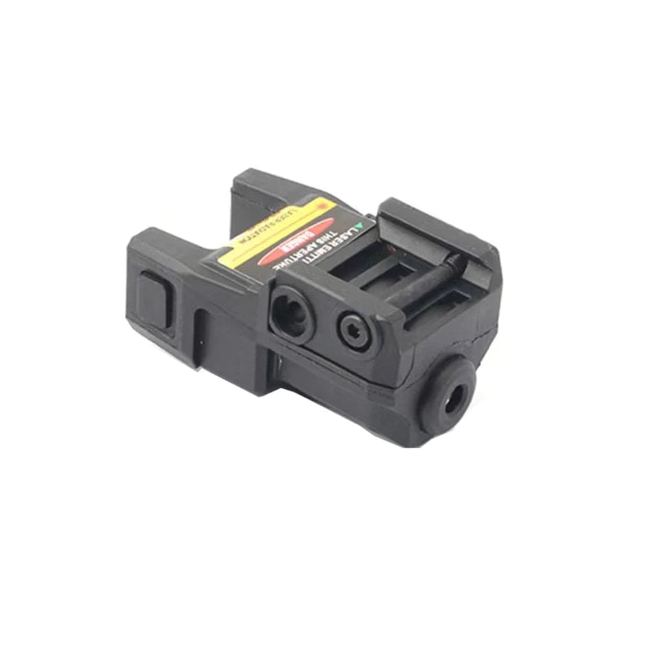 Tactical Green Laser Sight Magnetic Rechargeable Mini Handgun Strobe Dot Sight Weapon Pistol Beam for 20mm Rail Built-in Battery Green Laser