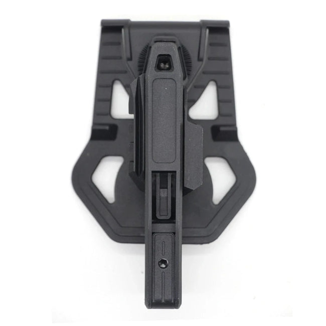 Tactical Gun Holster Hunting Waist Pisolt Holster 9mm Gun Case with Rail for G17 9mm SW40 357 Black