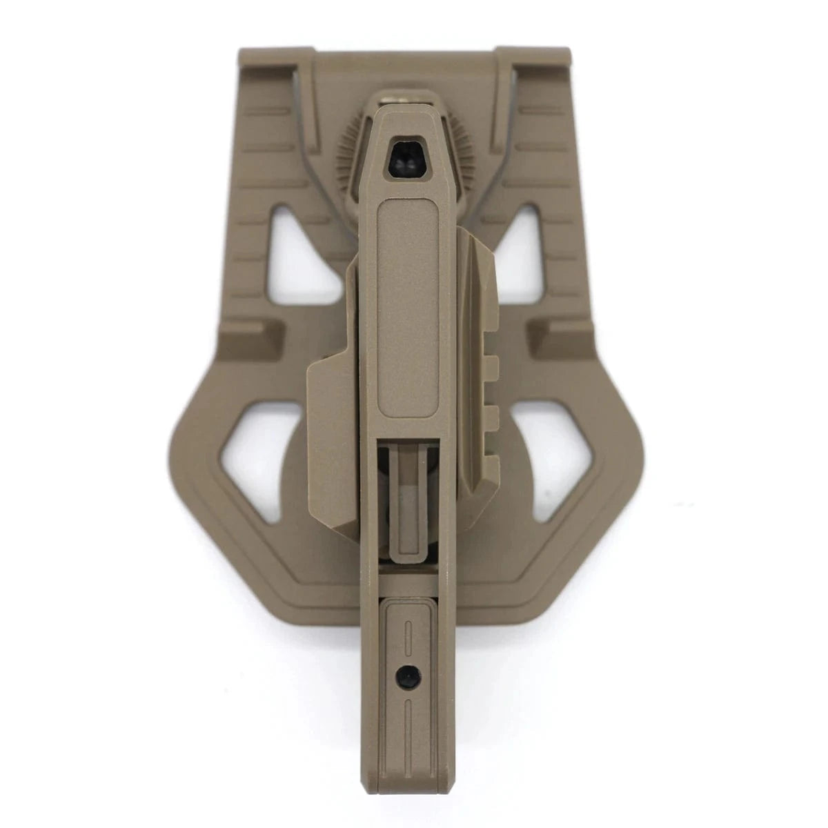 Tactical Gun Holster Hunting Waist Pisolt Holster 9mm Gun Case with Rail for G17 9mm SW40 357 Tan
