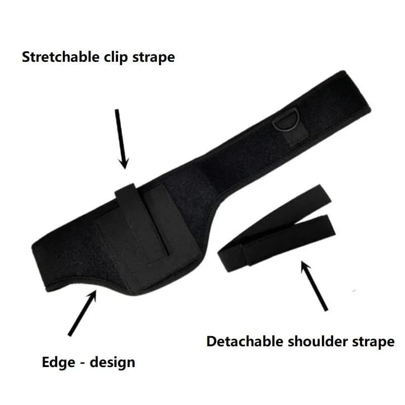 Tactical Left Right Concealed Carry Belly Band Waist Pistol Handgun Holster Hunting Belt Girdle Chest Rig Gun Holder Accessories