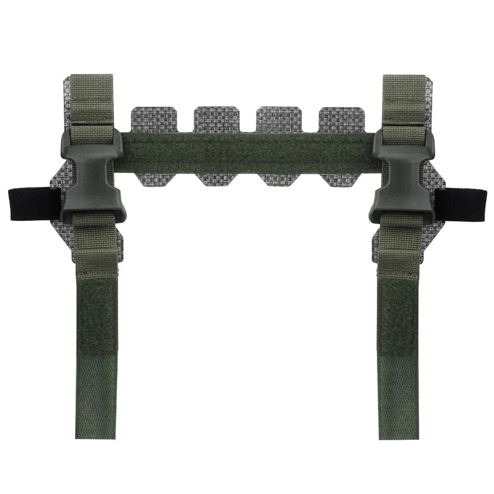 Tactical Plate Carrier Placard Adapter Adaptive Vest Front Panels Converter For AVS MBAV Standard 5 row 6 column MOLLE Airsoft Ranger green