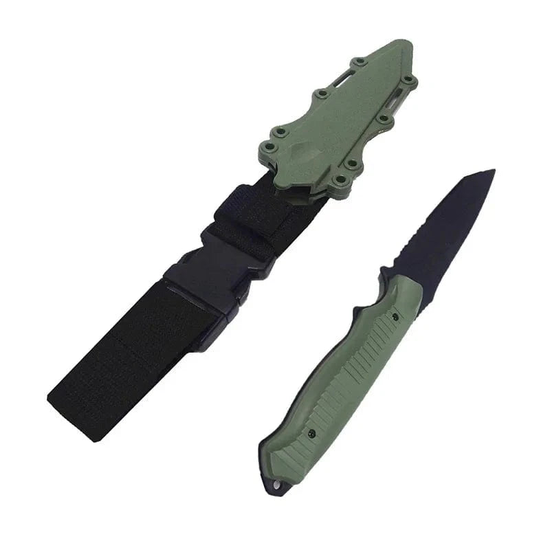 Tactical Training Rubber Soft Knife Film and Television Props Plastic Knife Model GN