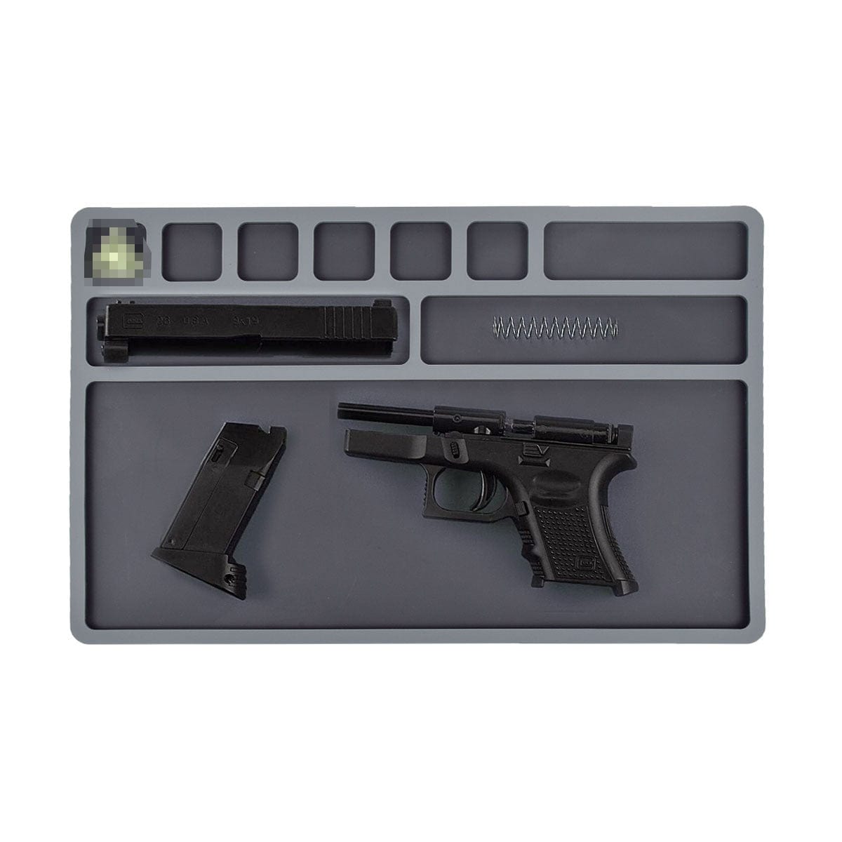 Tapis nettoyage pistolet caoutchouc