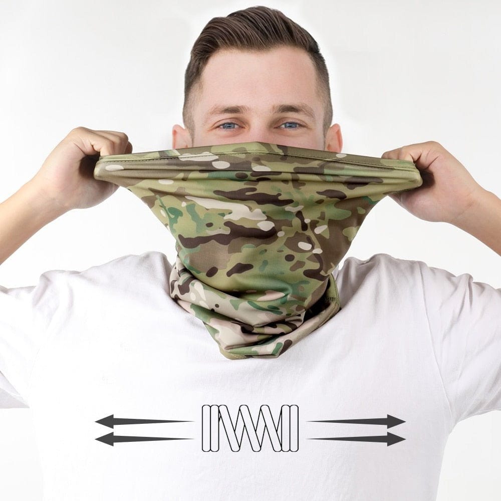 Tour de cou camouflage Multicam