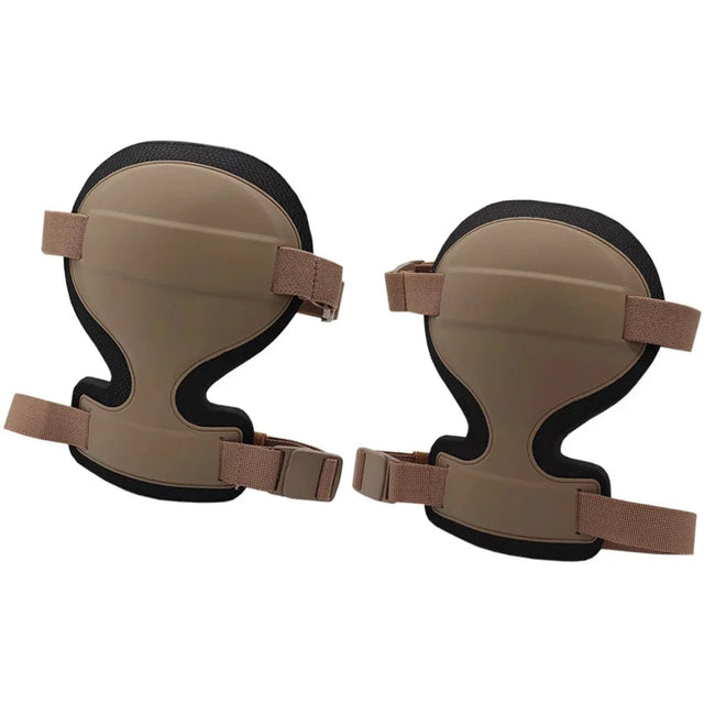 Upgraded Version II Tactical ARC Style Training Kneepads Combat Knee Pads Outdoor Sport Hiking Airsoft Hunting Kneepad 1 Pair DE