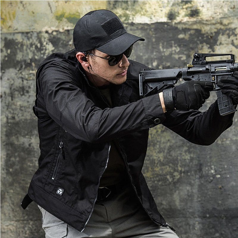 Veste cargo City Killer77 imperméable Noir / XXL