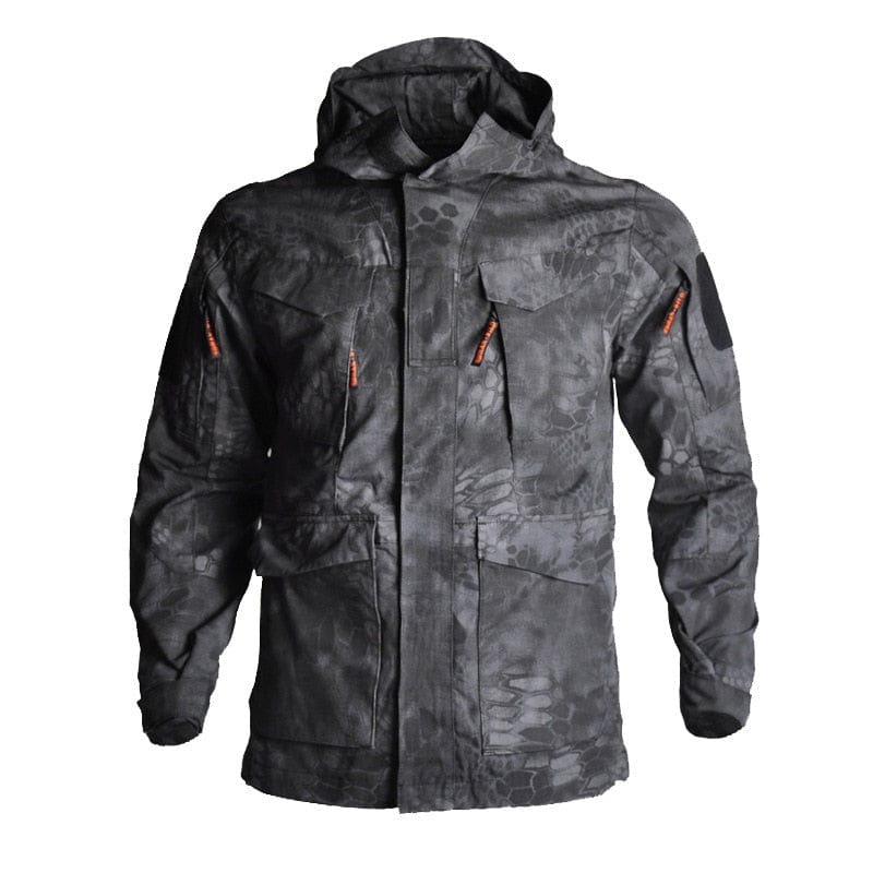 Veste M65 HWILD Phyton noir XXL (90-100kg)